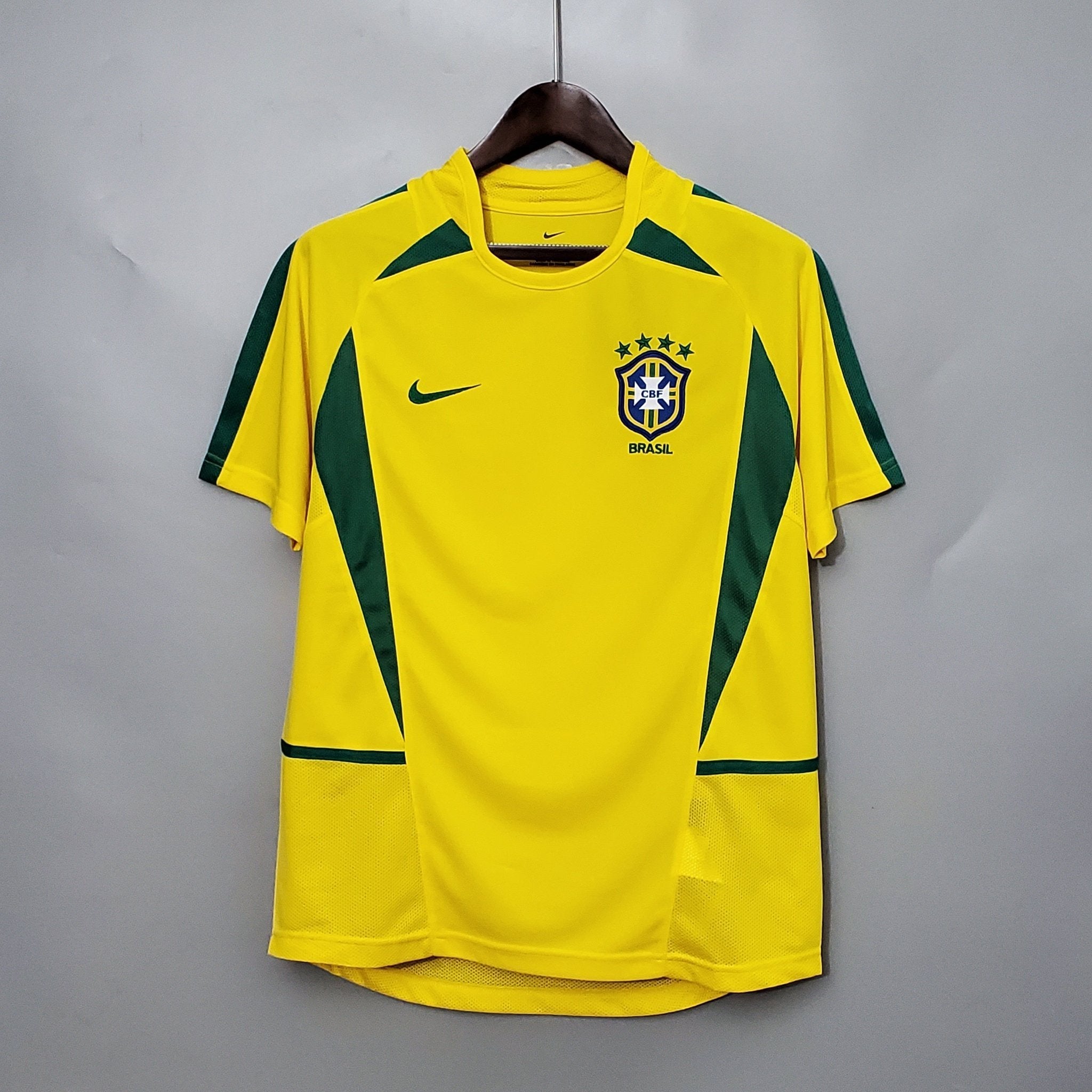 Maillot Rétro Brésil Domicile 2002
