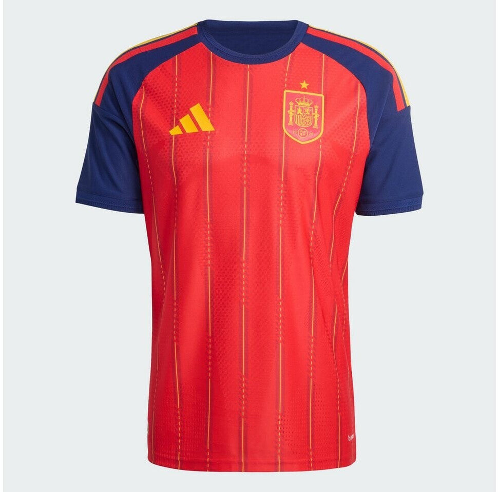 Maillot Espagne CDM 26-27 — Édition Rouge Jaune
