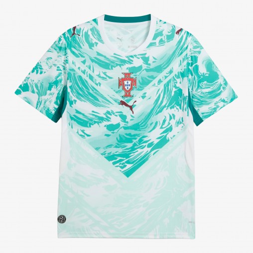 Maillot Rétro Portugal — Édition Vert